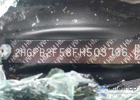 2015 Honda Civic Lx from USA, damaged, VIN 2HGFB2F58FH503736